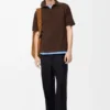 Pantaloni con coulisse in lana