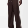 Pantaloni con coulisse in lana
