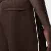 Pantaloni con coulisse in lana