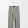 Pantaloni elasticizzati in lana