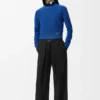 Pantaloni elasticizzati in lana