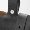 Pebble Bucket grande in morbida pelle di vitello martellata
