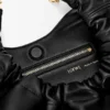 Piccola borsa “Squeeze” in morbida pelle di agnello nappa
