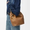Piccola borsa “Squeeze” in morbida pelle di agnello nappa