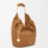 Piccola borsa “Squeeze” in morbida pelle di agnello nappa