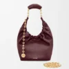 Piccola borsa “Squeeze” in morbida pelle di agnello nappa