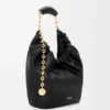 Piccola borsa “Squeeze” in morbida pelle di agnello nappa