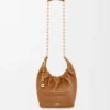 Piccola borsa “Squeeze” in morbida pelle di agnello nappa