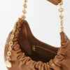 Piccola borsa “Squeeze” in morbida pelle di agnello nappa