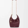 Piccola borsa “Squeeze” in morbida pelle di agnello nappa