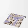 Piccola pochette con coulisse “Corn” in tela