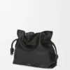 Pochette Flamenco grande in pelle di vitello nappa