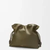Pochette Flamenco grande in pelle di vitello nappa
