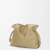 Pochette Flamenco grande in pelle di vitello nappa