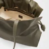 Pochette Flamenco grande in pelle di vitello nappa