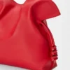 Pochette Flamenco media a spirale in pelle di vitello nappa