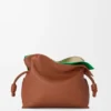 Pochette Flamenco media a strati in pelle di vitello nappa