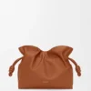 Pochette Flamenco media in pelle di vitello nappa