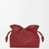 Pochette Flamenco media in pelle di vitello nappa