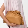Pochette Flamenco media in pelle di vitello nappa