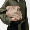 Pochette Flamenco media in pelle di vitello nappa