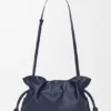 Pochette Flamenco media in pelle di vitello nappa