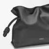 Pochette Flamenco media in pelle di vitello nappa