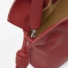 Pochette Flamenco media in pelle di vitello nappa