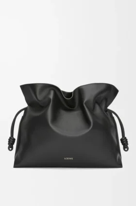 Pochette Flamenco XL in pelle di vitello nappa