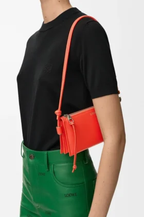 Pochette Joya in pelle di vitello nappa