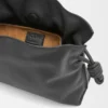 Pochette Mini Flamenco in pelle di vitello nappa
