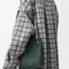 Pochette Pebble in pelle di vitello liscia