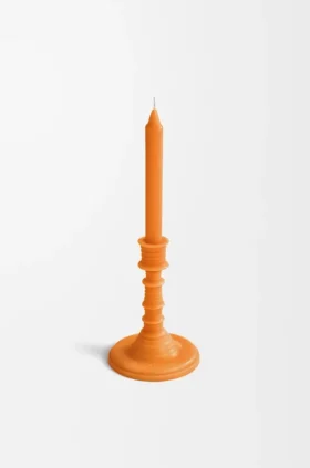 Portacandela in cera ai fiori d’arancio