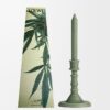 Portacandela in cera con Scent of Marihuana