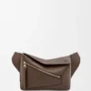 Puzzle Bumbag piccolo in pelle di vitello martellata