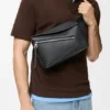 Puzzle Bumbag piccolo in pelle di vitello martellata