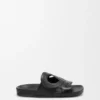 Sandalo Ease Monogram in pelle di vitello conciata al vegetale