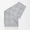 Sciarpa Anagram in lana e cashmere