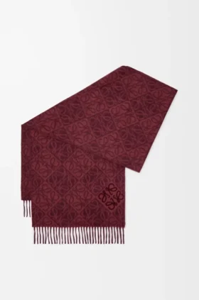 Sciarpa Anagram in lana e cashmere
