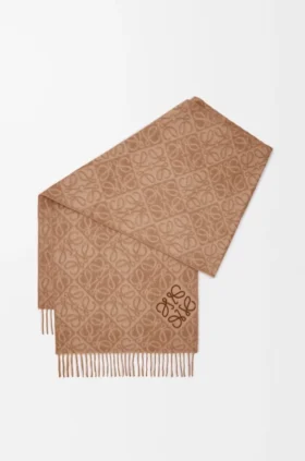 Sciarpa Anagram in lana e cashmere