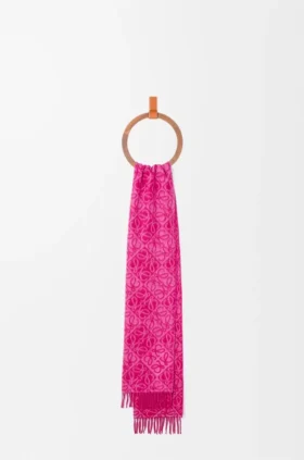 Sciarpa Anagram in lana e cashmere