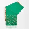 Sciarpa Anagram in seta e cashmere