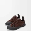 Sneakers Grip in pelle di vitello scamosciata