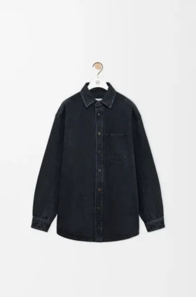 Sovracamicia Anagram in denim