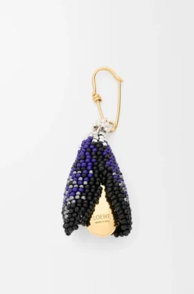 Spilla a conchiglia in argento sterling e perline