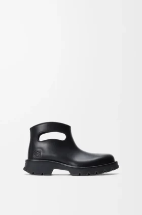 Stivaletto Bobby in pelle di vitello conciata al vegetale