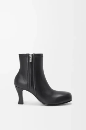 Stivaletto Bobine in pelle di agnello nappa