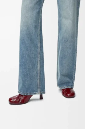 Stivaletto Bobine in pelle di hagfish