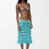 Top bikini in jersey tecnico