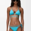 Top bikini in jersey tecnico